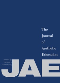 Journal of Aesthetic Education cover
